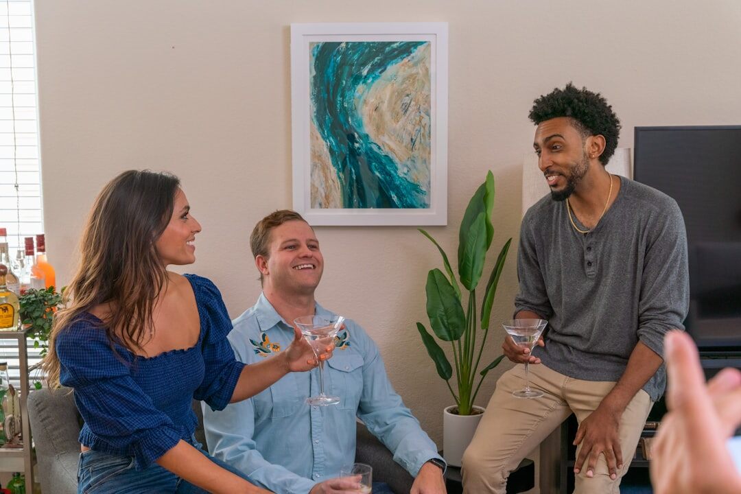 diverse group discussing ideas